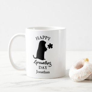 2. Februar Happy Groundhog Day Personalisiert Na Kaffeetasse