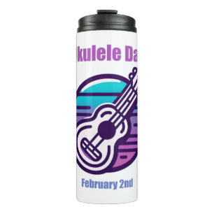 2. Februar - Ukulele Day Thermosbecher