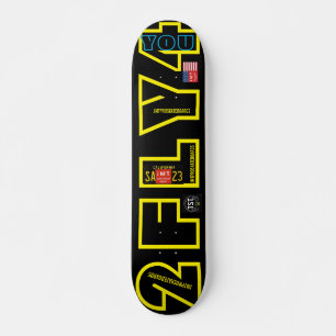 2 FLY 4 U JMT 7 3/4" Skateboarddecke Skateboard