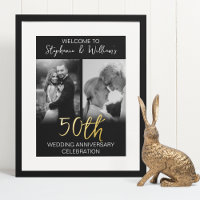 2 Foto 50. Hochzeitstag Begrüßungszeichen