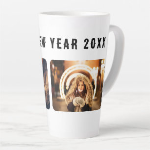 2 Foto-Collage Frohes Neues Jahr 2023 Milchtasse