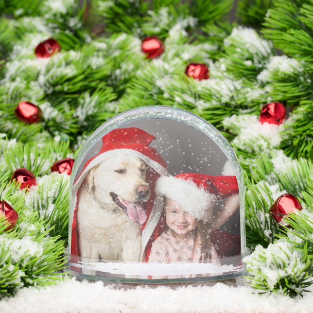 2 Foto Doppelseitiges Weihnachtsfest Schneekugeln (Weihnachten)