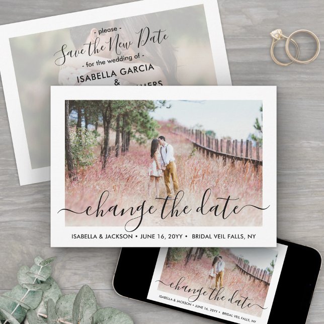 2 Foto Einfaches Skript Hochzeit verschieben | änd Save The Date (Von Creator hochgeladen)