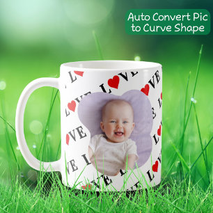 2 Foto LIEBE Herz Kreieren Sie Ihre eigene romanti Kaffeetasse