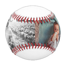 2 Foto mit persönlicher Nachricht Baseball