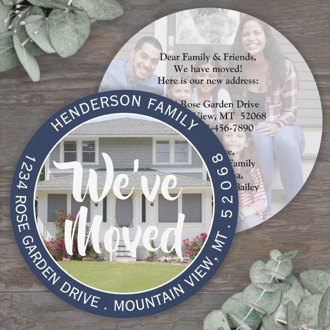 2 Foto Neue Zuhause Änderung der Adresse Einzigart Ankündigung (Von Creator hochgeladen)