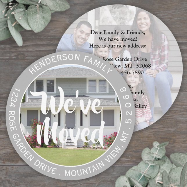 2 Foto Neue Zuhause Änderung der Adresse Einzigart Ankündigung (Von Creator hochgeladen)