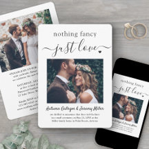 2 Foto Nichts Extravagant nur Liebe Hochzeit Elope