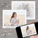 2 Foto Sweet 16. Geburtstagsparty Moderne Sechzehn Save The Date<br><div class="desc">Mit dieser modernen minimalistischen 2-Foto-Save the Date Einladung laden Sie Familie und Freunde zu einer eleganten Sweet 16. Feier ein. Der gesamte Text ist einfach anzupassen. (IMAGE PLACEMENT TIP: Eine einfache Möglichkeit, ein Foto genau so zu zentrieren, wie Sie es gewollt haben, ist es, es einzuschneiden, bevor Sie es auf...</div>