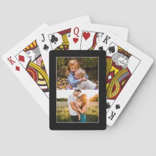 2 Foto Template Thin Border Playing Cards Spielkarten