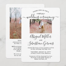 2 Foto Virtual Wedding Livestream Long Distance