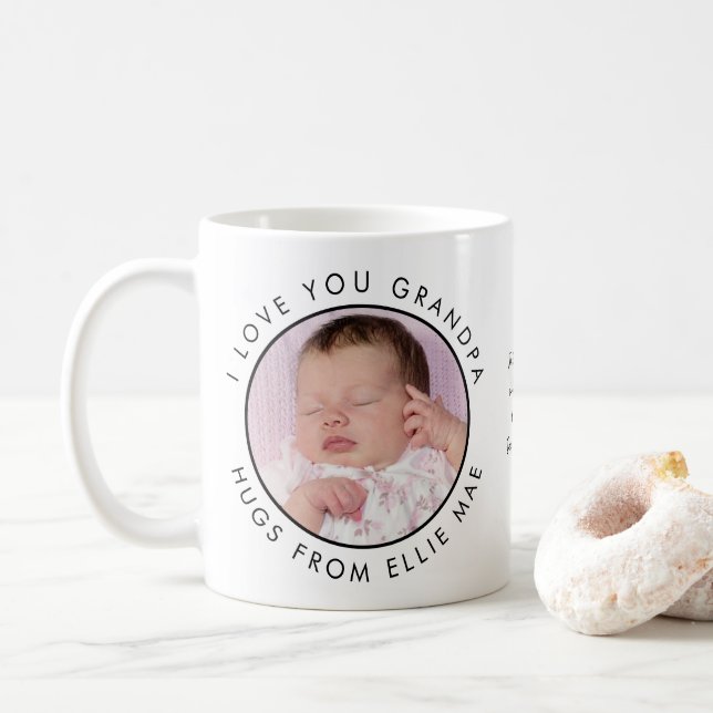 2 Fotos I Liebe Sie Großbuchstaben Kaffeetasse (Mit Donut)