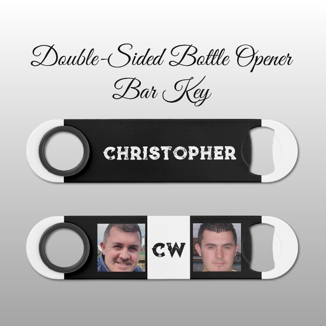2 Fotos Namensinitialen schwarz Speed Flaschenöffner (Von Creator hochgeladen)