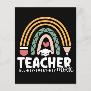 2- Funny Teacher Mode Teaching Geschenk für Lehrer
