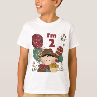 2. Geburtstag Cowboy T - Shirt und Geschenke