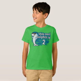 2. Geburtstag des Kindes Diese Coole Dolphin ist z T-Shirt