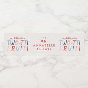 2. Geburtstag Früchte Rot Sommer Kinder Party