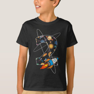 2. Geburtstag Mädchen Jungen Astronaut 2 Jahre alt T-Shirt