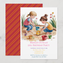 2. Geburtstag Sandbox Girl Party