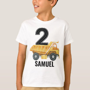 2. Geburtstag T - Shirt für den LKW-Sprung