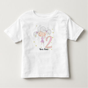 2. GeburtstagPrinzessin Kleinkind T-shirt