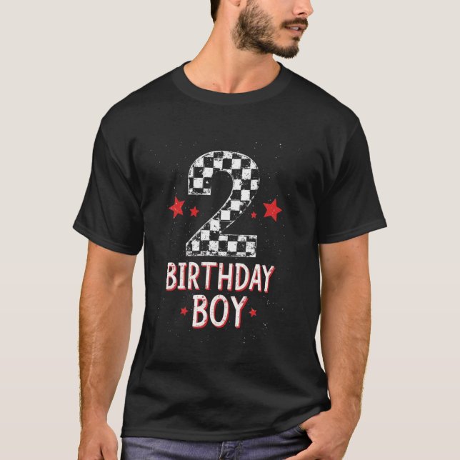 2 Geburtstagsjunge T-Shirt (Vorderseite)