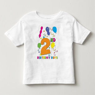 2. Geburtstagskind! Kleinkind T-shirt