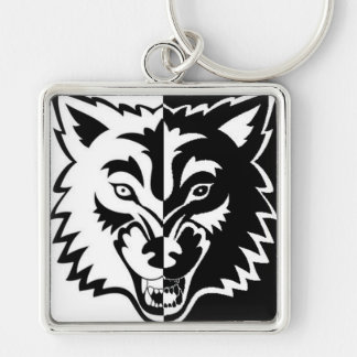 2 Gesichter Schlüsselanhänger