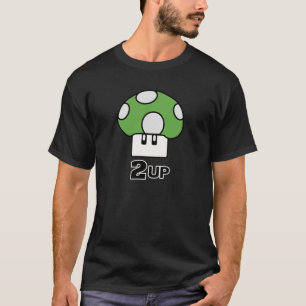 2 herauf Pilz Shirt