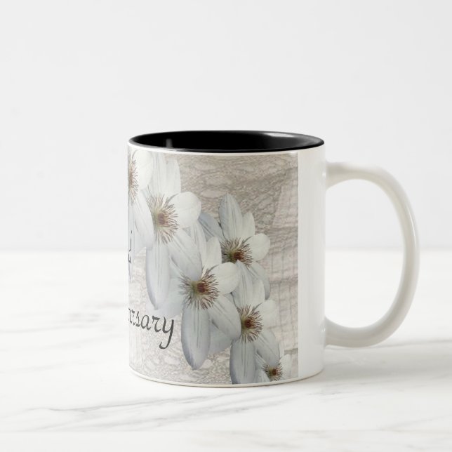 2. Hochzeitstag Traditionelle Tasse (Rechts)