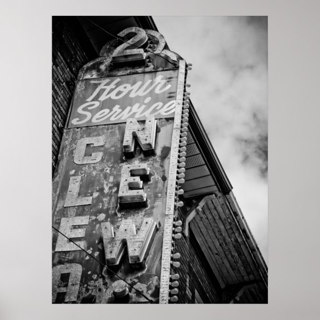 2 hour service poster (Vorne)