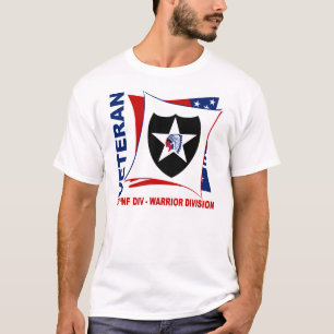 2. Identifikations-Tierarzt - rot, weiß und Blau T-Shirt