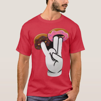 2 In Rosa 1 In Der Stinke Dreckiger Donut Lustiger T-Shirt