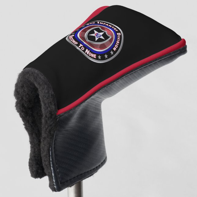 2. Infanterie-Division "Indianhead Division" Golf Headcover (3/4 Vorderseite)