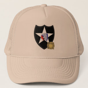 2. Infanterie SSI mit 9. Inf-Regiment DUI-Hut Truckerkappe