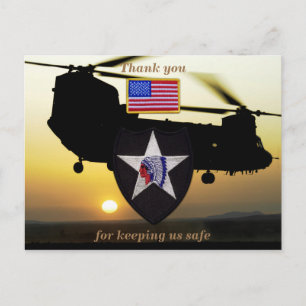 2. Infanterie-Veteranen-Patch Postkarte