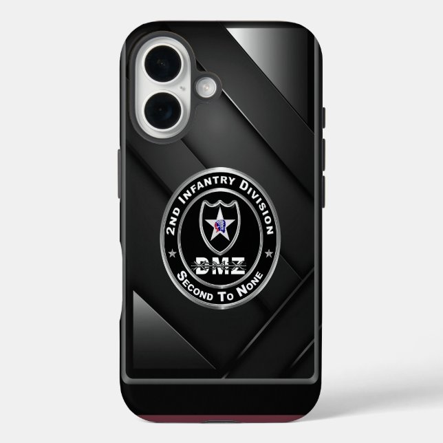 2. Infanterieabteilung DMZ iPhone 16 Hülle (Rückseite)