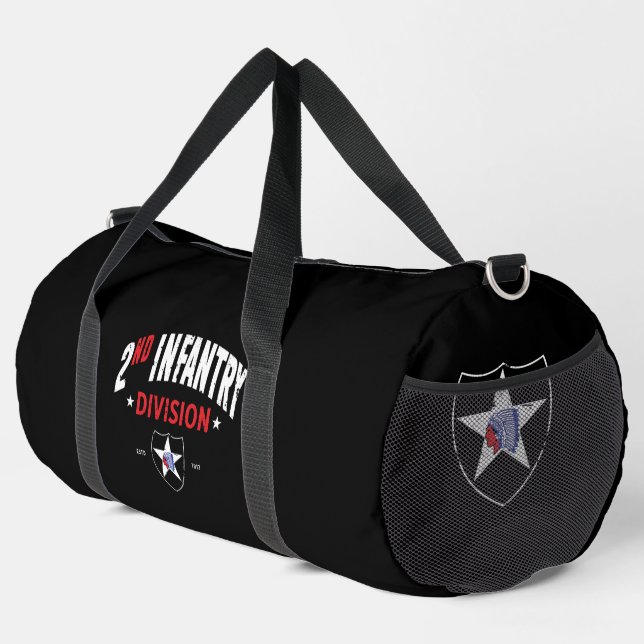 2. Infanterieabteilung "Indianhead" Not leidend Duffle Bag (Rechte Ecke)
