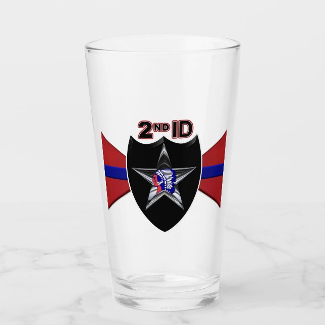 2. Infanterieabteilung Special Design Glass Cup Glas (Vorderseite)