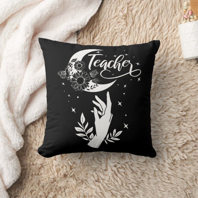 2- Inspirationslehrer-Hemd, Minimalistisch Teacher Kissen (Decke)