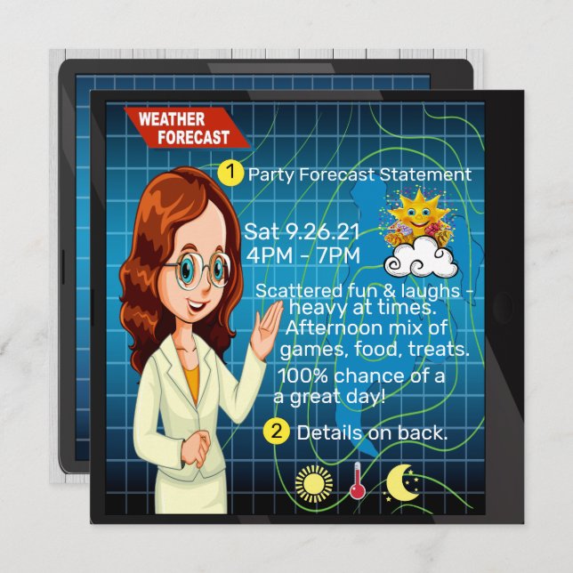 #2 Invitation à la fête : Amusez-vous avec les pré (Devant / Derrière)