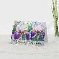 *~* 2 IRIS BLUME TV2 Beileid Liebe Licht