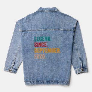 2 Jahre alte Legende Seit September 2020 2. Geburt Jeansjacke