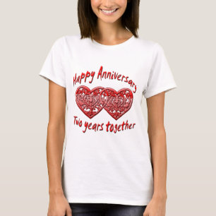 2. Jahrestag T-Shirt