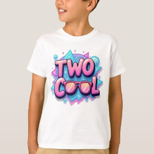 2-jähriges Shirt für Jungen - Zwei Coole Themen