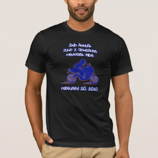 2. Jährliches Fahrlogo Julio J. Gonzalez Memorial T-Shirt