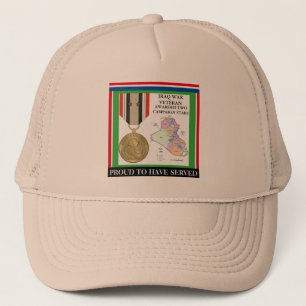 2 KAMPAGNE STARTEN IRAK KRIEG VETERAN TRUCKERKAPPE