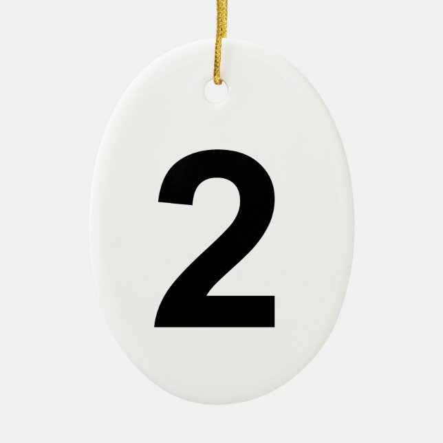 2 KERAMIK ORNAMENT (Vorne)