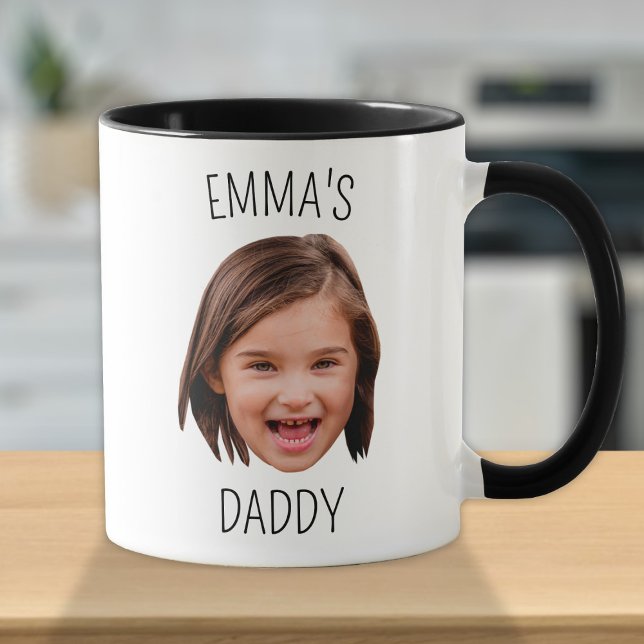 2 Kinder Foto (vorne und hinten) für Vater Tasse (Von Creator hochgeladen)