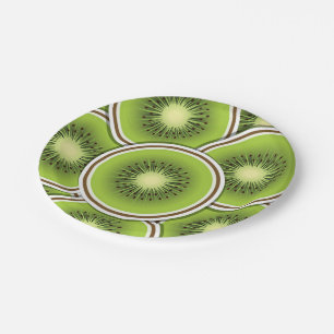 2 Kiwi Pappteller